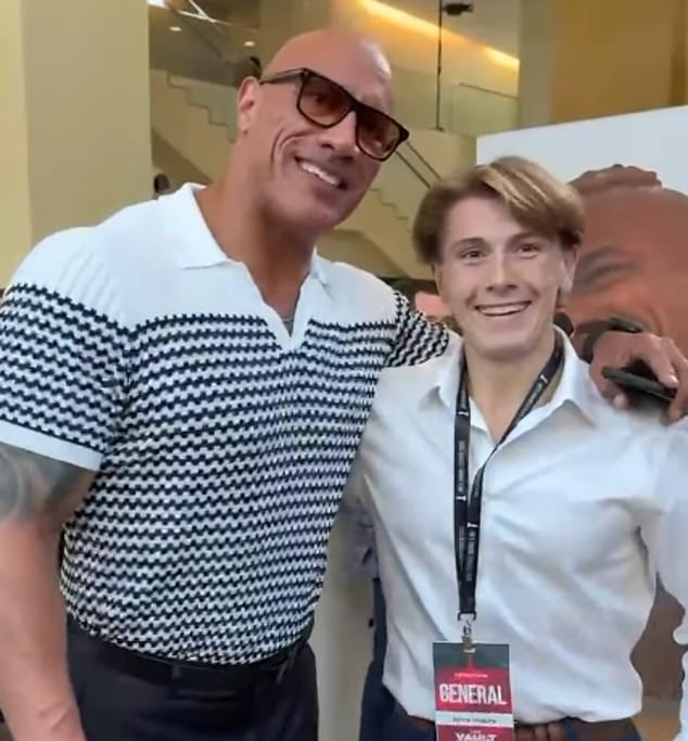 Dwayne 'The Rock' Johnson shared an inspiring video on Instagram on Tuesday morning