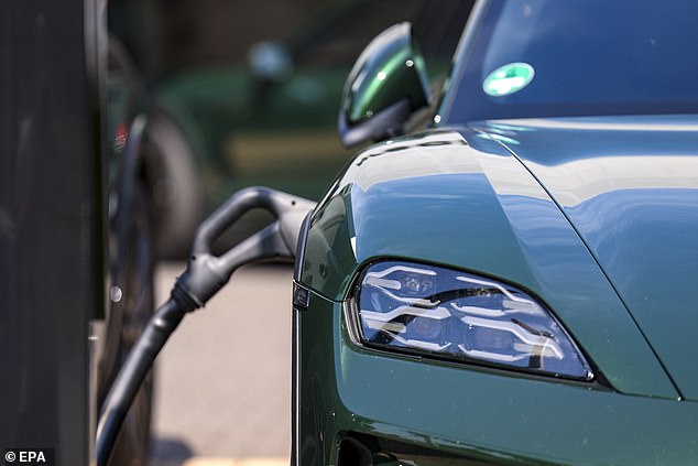 Running out of steam: In the latest sign that the EV revolution has hit the skids, just 92,627 battery-only cars were registered in the EU last month