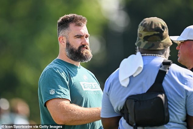 Eagles fans have flooded Jason Kelce's social media, begging him to come out of retirement