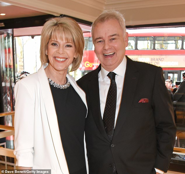 Ruth and Eamonn pictured together in 2018, before their split