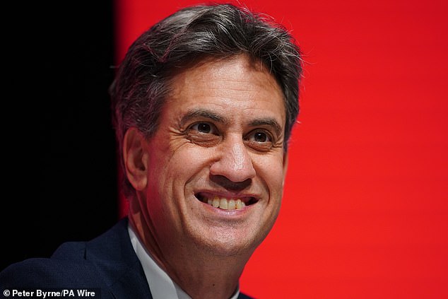 Energy security: Energy Secretary Ed Miliband (pictured) has been urged to take faster action to approve small modular nuclear reactors