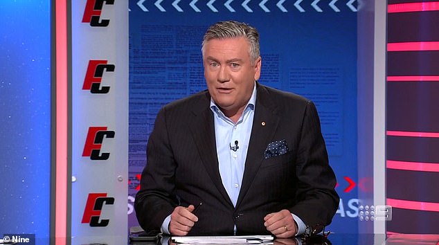 Eddie McGuire has sent a three-word message to football fans amid the chaos at Nine