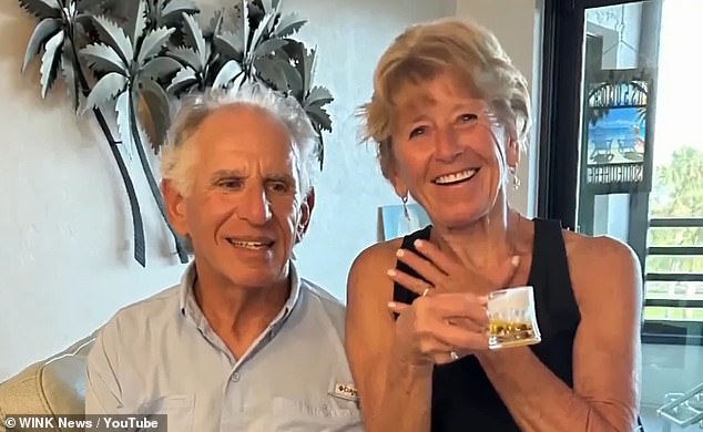 Michele Vikartofsky and Larry Leventhal met during 2022's devastating Hurricane Ian, and rode out another storm together this year