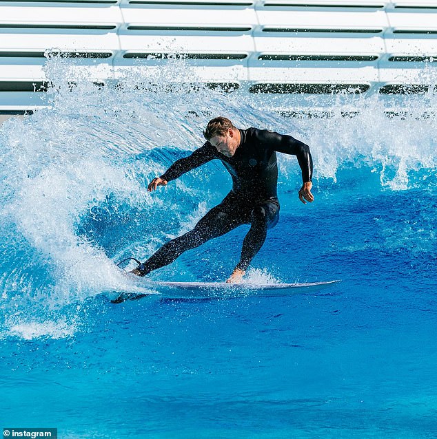 Chris Hemsworth pulls off an impressive maneuver