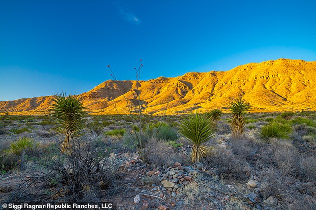 The Wylie Mountains Ranch in Van Horn, Texas — about a two-hour drive from El Paso — has hit the market for $27 million