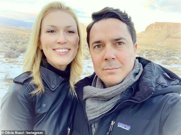 Ryan Lizza, 50, pictured with ex-fiancée, Olivia Nuzzi, 31, in happier times