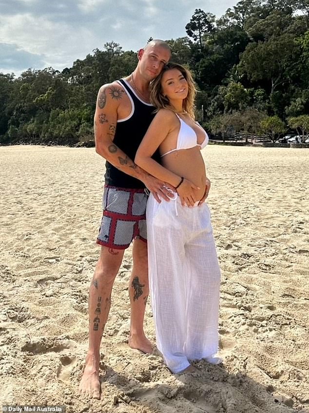 Example has announced he is expecting his first child with girlfriend Daisy Cox, just four months after ex-wife Erin McNaught shared her baby news