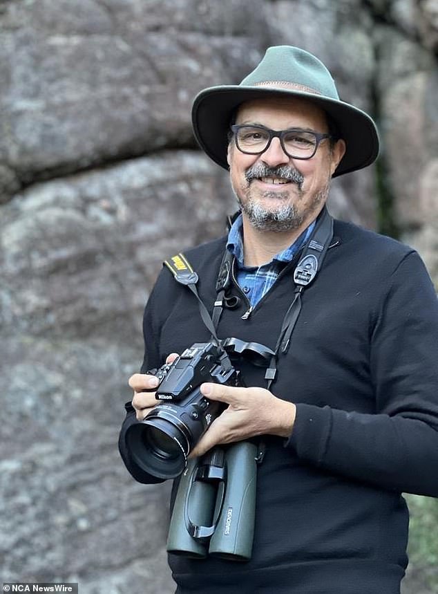 Sean Dooley (pictured) is Bird Life Australia's national public affairs manager. He advised people to stay away from magpies during the strike zone and urged people not to panic.