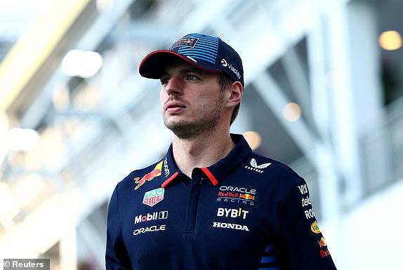 Formula 1 F1 - Singapore Grand Prix - Marina Bay Street Circuit, Singapore - September 22, 2024 Max Verstappen of Red Bull before the race REUTERS/Edgar Su