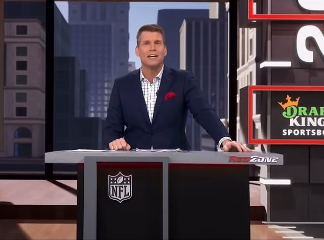 NFL RedZone host Scott Hanson shared his home TV setup for fans on Twitter