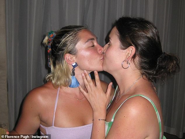 Florence Pugh was spotted kissing one of her girlfriends in vacation photos from a luxury trip to Turkey with her