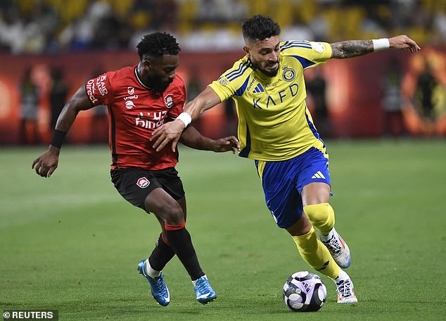 Defender Alex Telles leaves Saudi club Al Nassr after just 12 months at the club