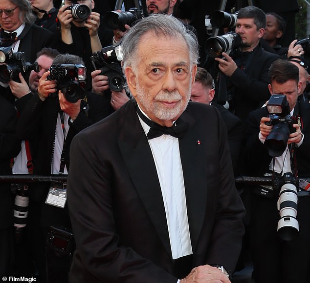 Coppola (pictured) was accused in May of attempting to kiss 