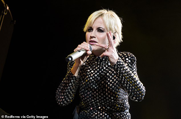 Dolores O'Riordan of The Cranberries, whose song Linger is the subject of a new TikTok craze