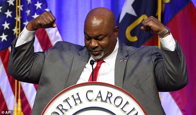 North Carolina Lt. Gov. Mark Robinson, who is running for governor of the state in November, strongly denies allegations that he was a regular patron of an adult video store in the 1990s.