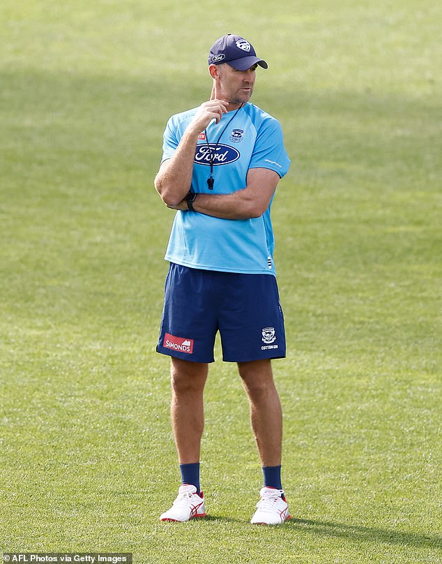 Geelong Cats assistant coach Steven King has been discharged from hospital after a medical incident during training