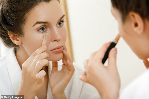 Gen Z is at it again — and this time they've declared that you absolutely should not use concealer (stock image)