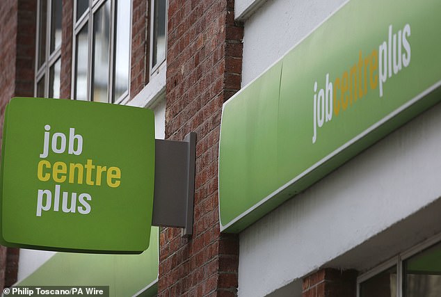 A job centre. The prime minister said there was 'no reason why those people shouldn't be in work, particularly when we have nearly a million vacancies' (stock image)