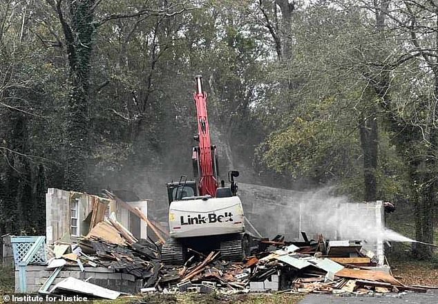 Carpenter Eric Arnold was shocked when Macon-Bibb County demolished his home in 2023