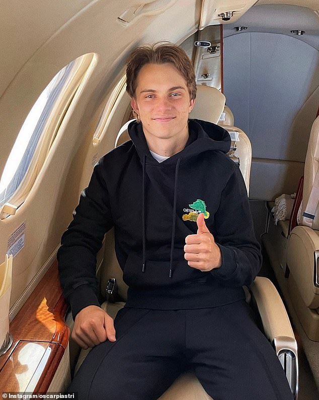 Flights in luxury private jets are a normal occurrence for the 23-year-old