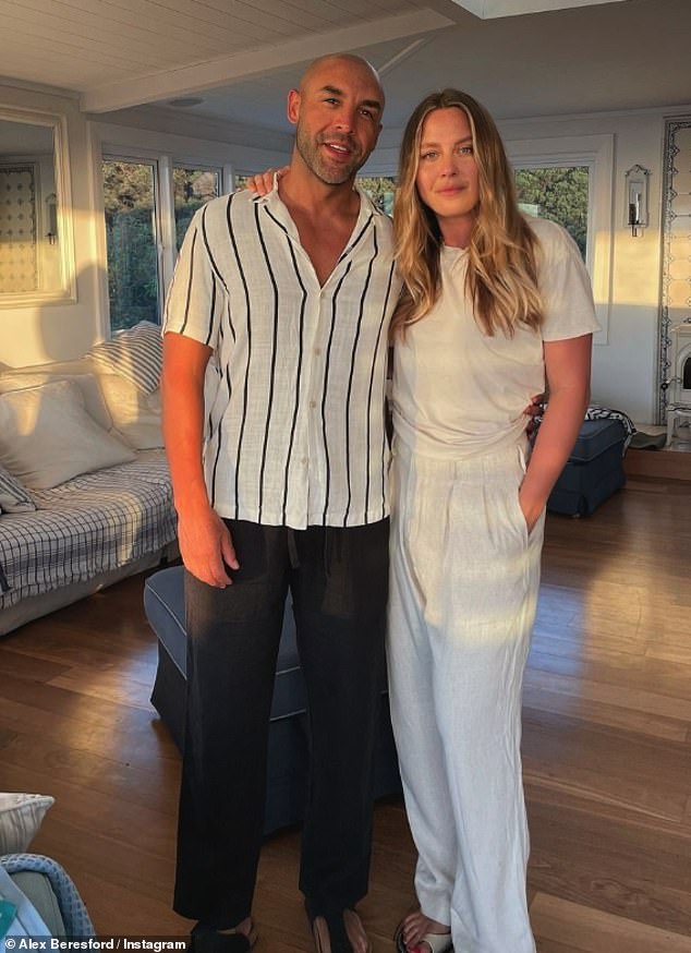 Good Morning Britain's Alex Beresford has announced that his wife Imogen McKay is pregnant with the couple's first child