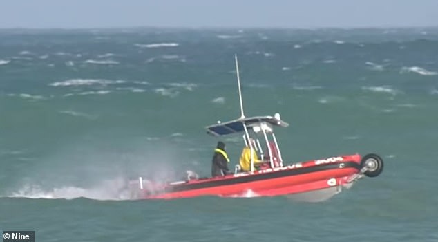 A large-scale search resumes at daylight for a missing teenager who was last seen swimming in the waters off Granite Island in Victor Harbor