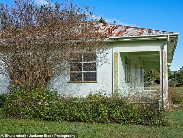 Carol said the locks on her home had been changed by the squatters and all her personal belongings had been emptied, including those of her deceased parents (stock photo)