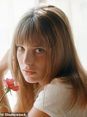 Jane Birkin also wore bangs