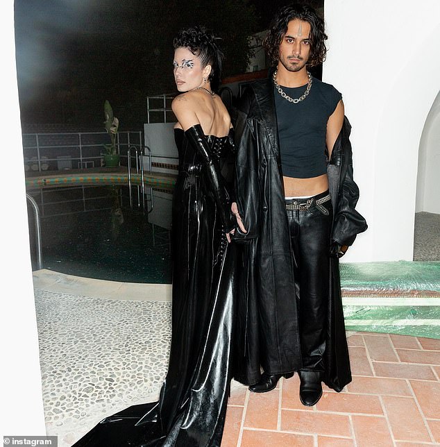 Halsey and Avan seen above enjoying dinner in NYC