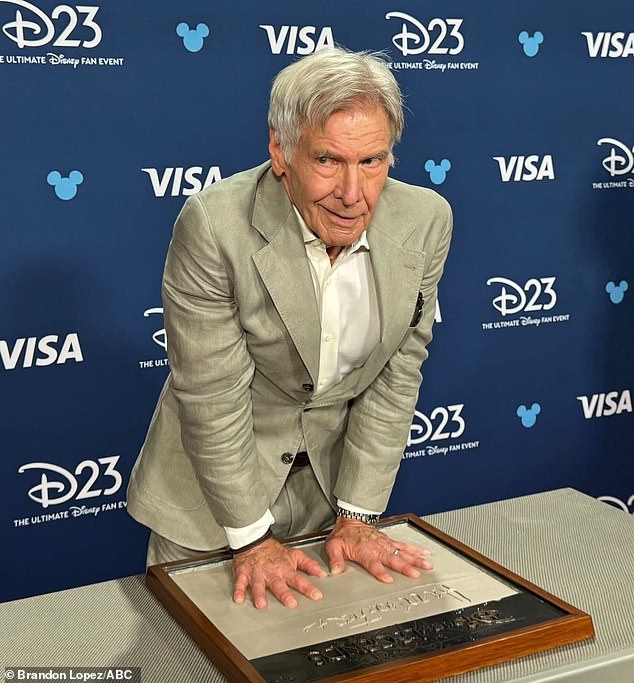 Harrison Ford left fans concerned after his recent appearance at Disney's D23 Expo in August, where he accepted the Disney Legend award