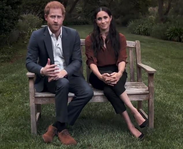 The couple's video statement during the 2020 election, which they filmed from the garden of their Montecito mansion, urging Americans to vote in the 