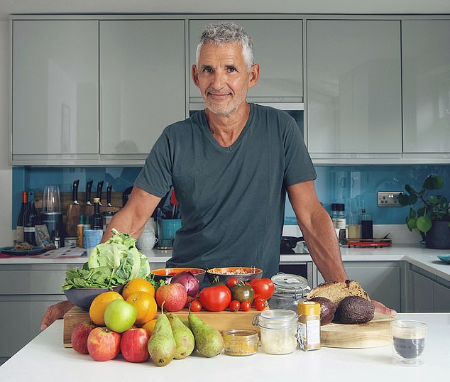 Diet guru Tim Spector (pictured) today launched a new health app aimed at helping women improve the debilitating symptoms of menopause