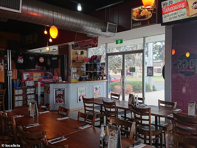 Hog's Breath Cafe Mildura (pictured), in Victoria's northwest, has gone into receivership