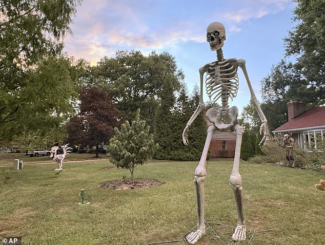 Home Depot released its 12-foot giant Skelly in 2020, and it quickly became a must-have Halloween-themed product