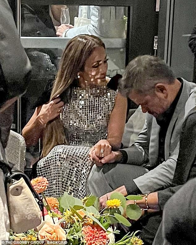 Matt Damon refused to speak to Jennifer Lopez (pictured) about her ex Ben Affleck at the Unstoppable afterparty on Friday night, insiders have told DailyMail.com.