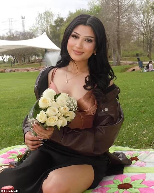 Muna Pandey, 21 (pictured), an only child from Nepal who was studying nursing at Houston Community College, was found dead in her apartment on August 26