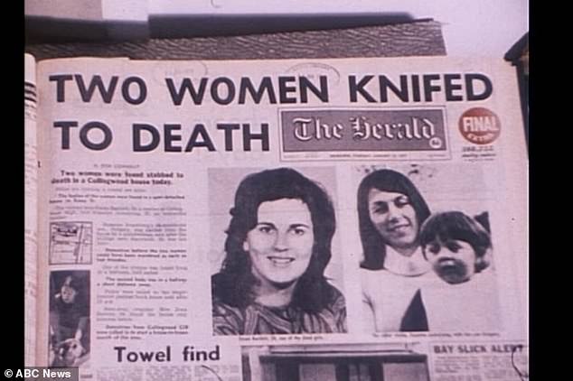 A newspaper article about the deaths on Easey Street in 1977