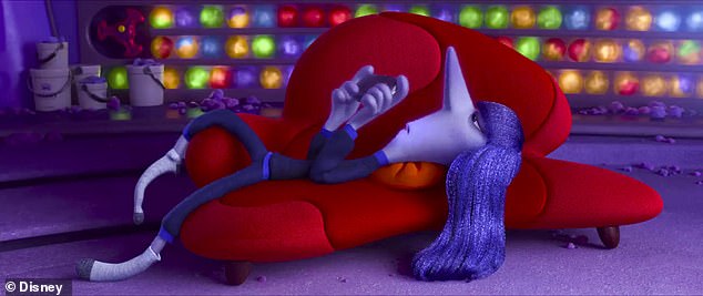 Pixar added Ennui, which means boredom in French, to explain the emotional habit teenagers have of rolling their eyes and appearing disengaged