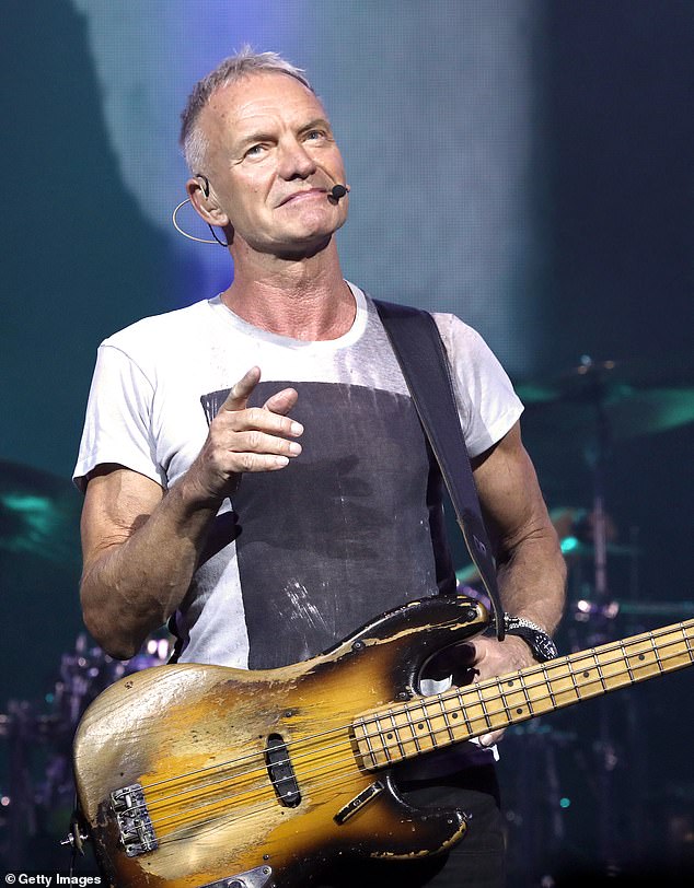 Sting's solo career has consistently earned him millions - although he may have had some help from fellow musicians who were wrongfully "borrowed" his work