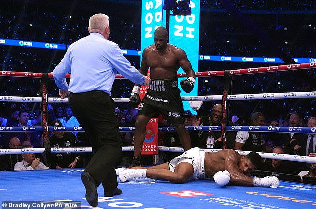 Joshua was brutally knocked out in front of a packed Wembley Stadium within five rounds