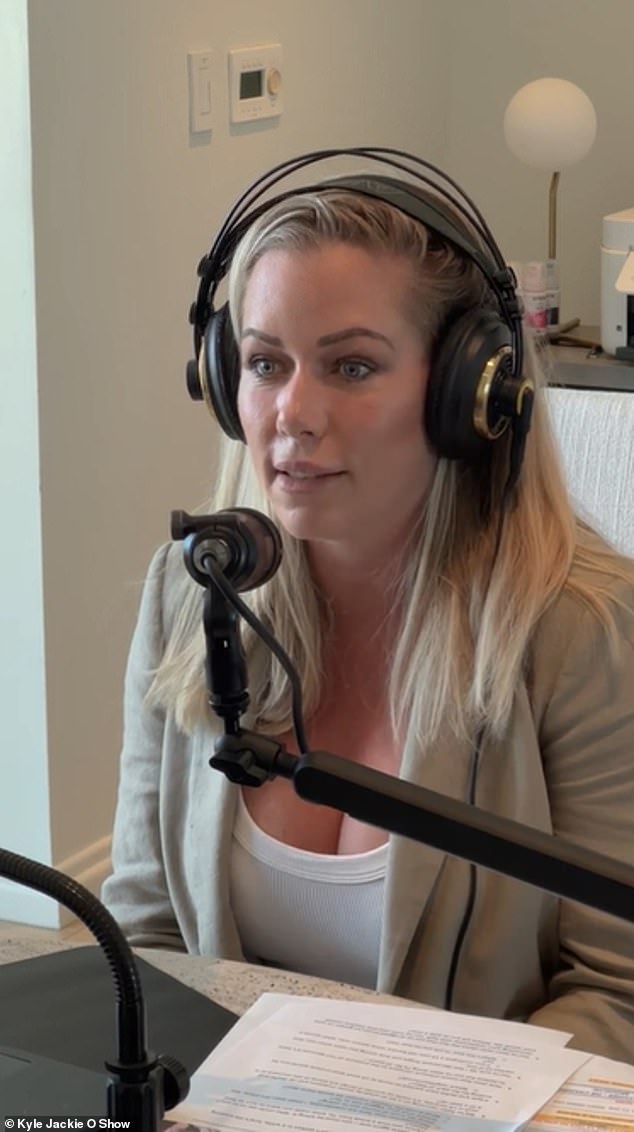 Hugh Hefner's ex-girlfriend Kendra Wilkinson, 39, (pictured) revealed on The Kyle and Jackie O Show on Thursday her experiences partying with P Diddy, 54, who hosted notorious sex and drug-related gatherings