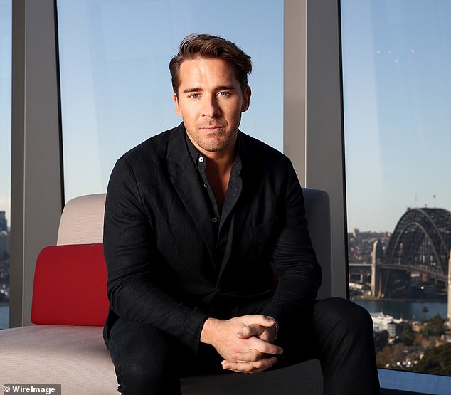 Hugh Sheridan has clarified his sexuality, stating he is 'straight for now' and has never been non-binary