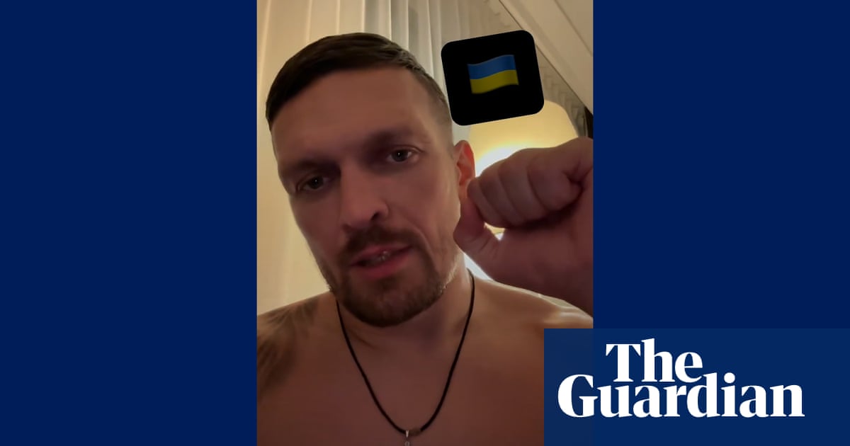 'I am free': Oleksandr Usyk released after Poland detention – video