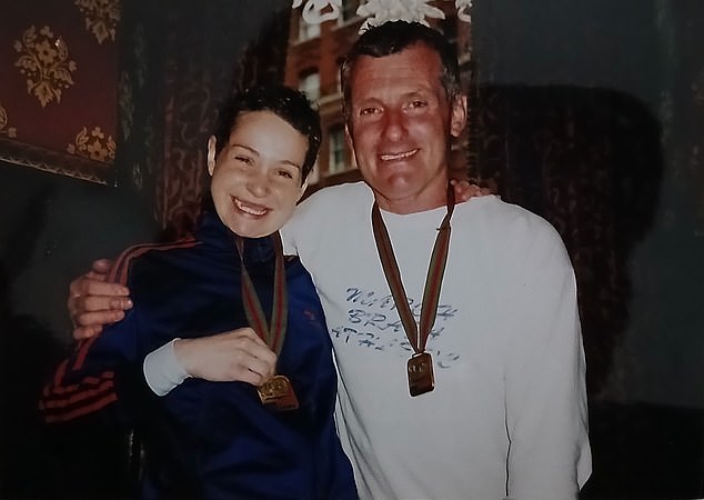 The project is supported by former childhood cancer patients such as Katie Thorington who, in a tragic twist, developed secondary cancer from the treatments used to stop her childhood leukaemia. Katie is pictured here with her father