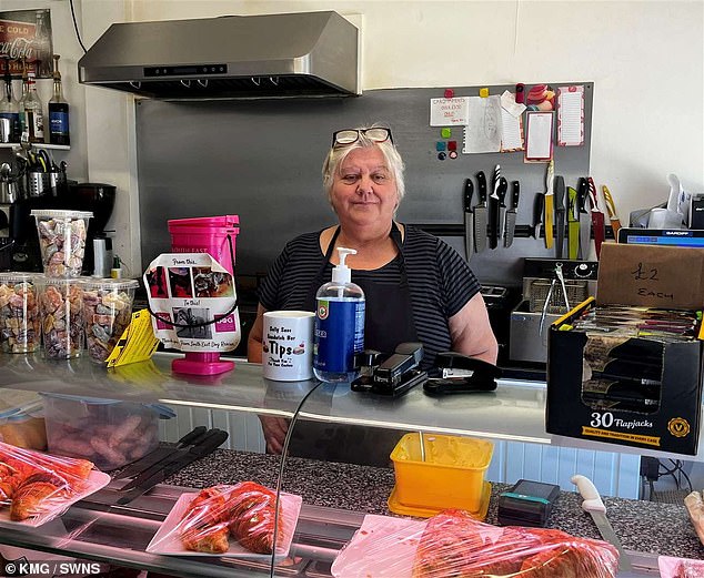 Sally Paton, 61, decided to quit her job in London and open Sally Sue's Sandwich Bar in Dartford, Kent, with a view to getting rich quick