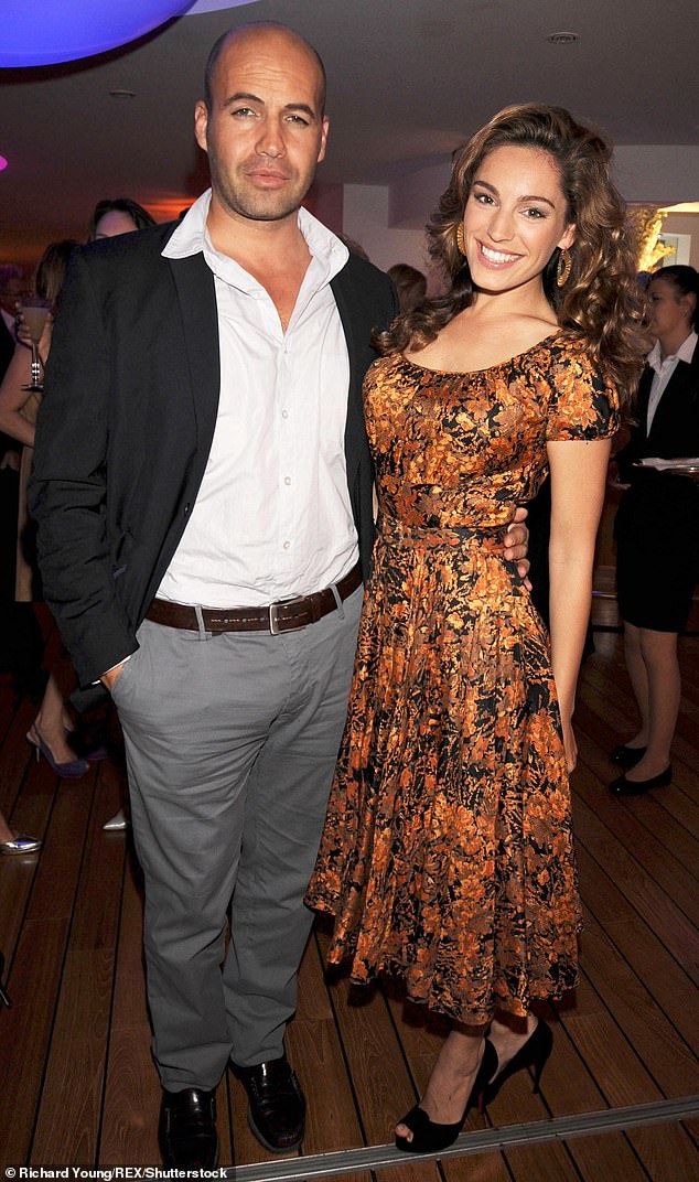 The model went on a date with Titanic actor Billy Zane after they met on the set of Survival Island in 2005. The two were engaged for three years before splitting (pictured in 2008)