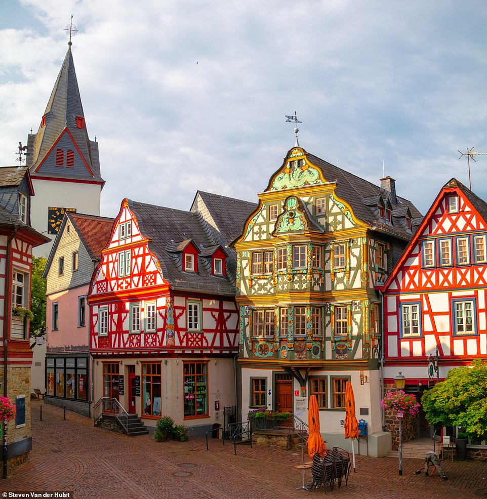 Steven says Idstein (pictured), a small town near Frankfurt, is home to 