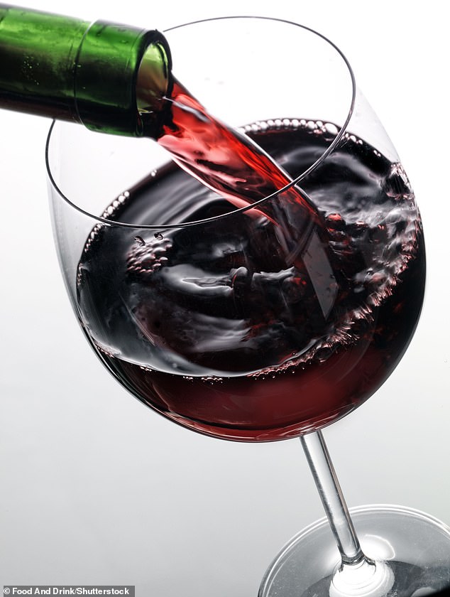 Increasing your red wine intake may help lower dementia risk, scientists say (file image)