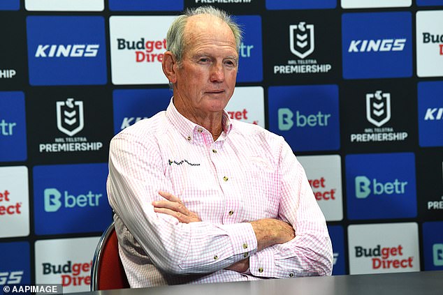 Wayne Bennett told some hard truths to the South Sydney players last week