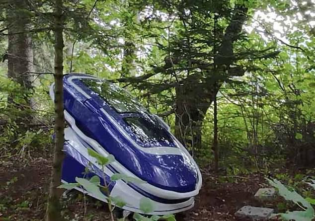 According to the device's creators, the first use of the Sarco capsule took place in the middle of the forest